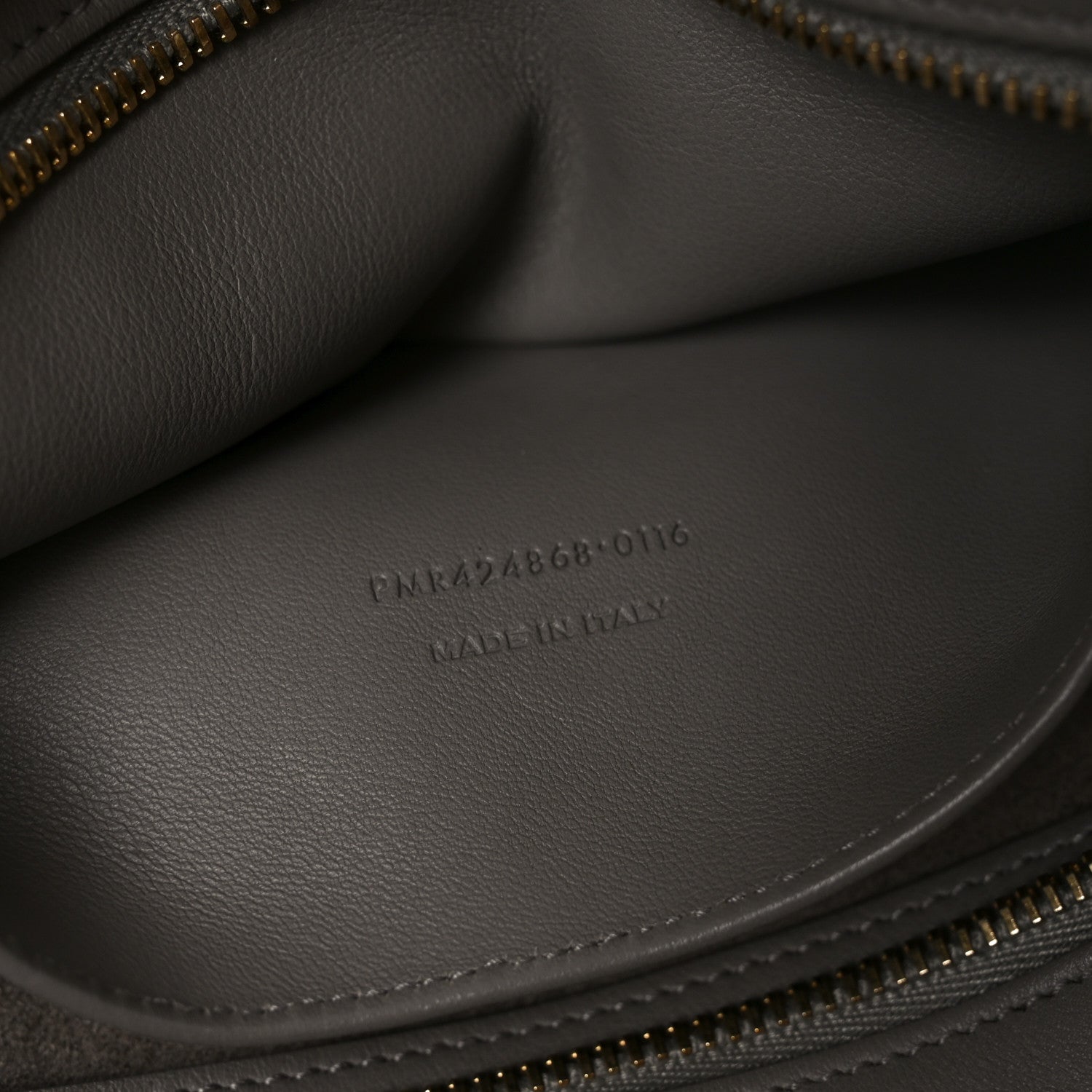 Saint Laurent Calfskin Monogram Baby Cabas Fog 7 of 10