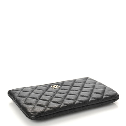 Chanel Caviar Quilted Cosmetic Case Black 4 of 10