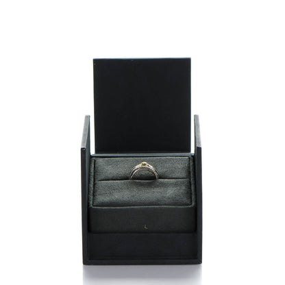 David Yurman Sterling Silver 18K Yellow Gold 6mm X Crossover Ring 54 7 5 of 5