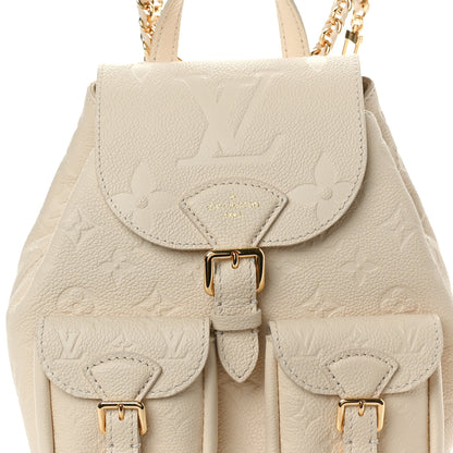 Louis Vuitton Empreinte Monogram Backup Backpack Cream 7 of 9