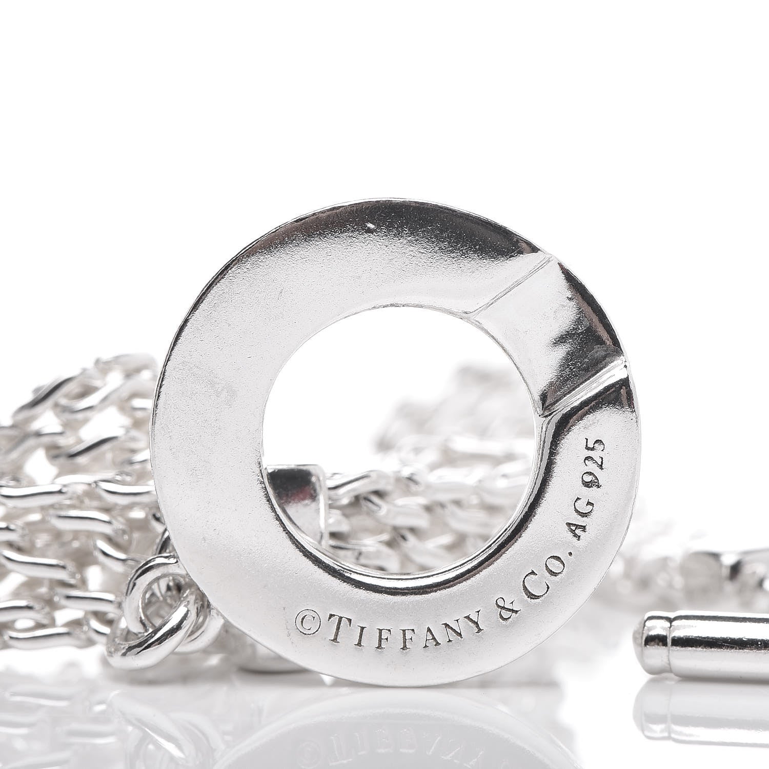 Tiffany Sterling Silver Somerset Toggle Bracelet 4 of 4