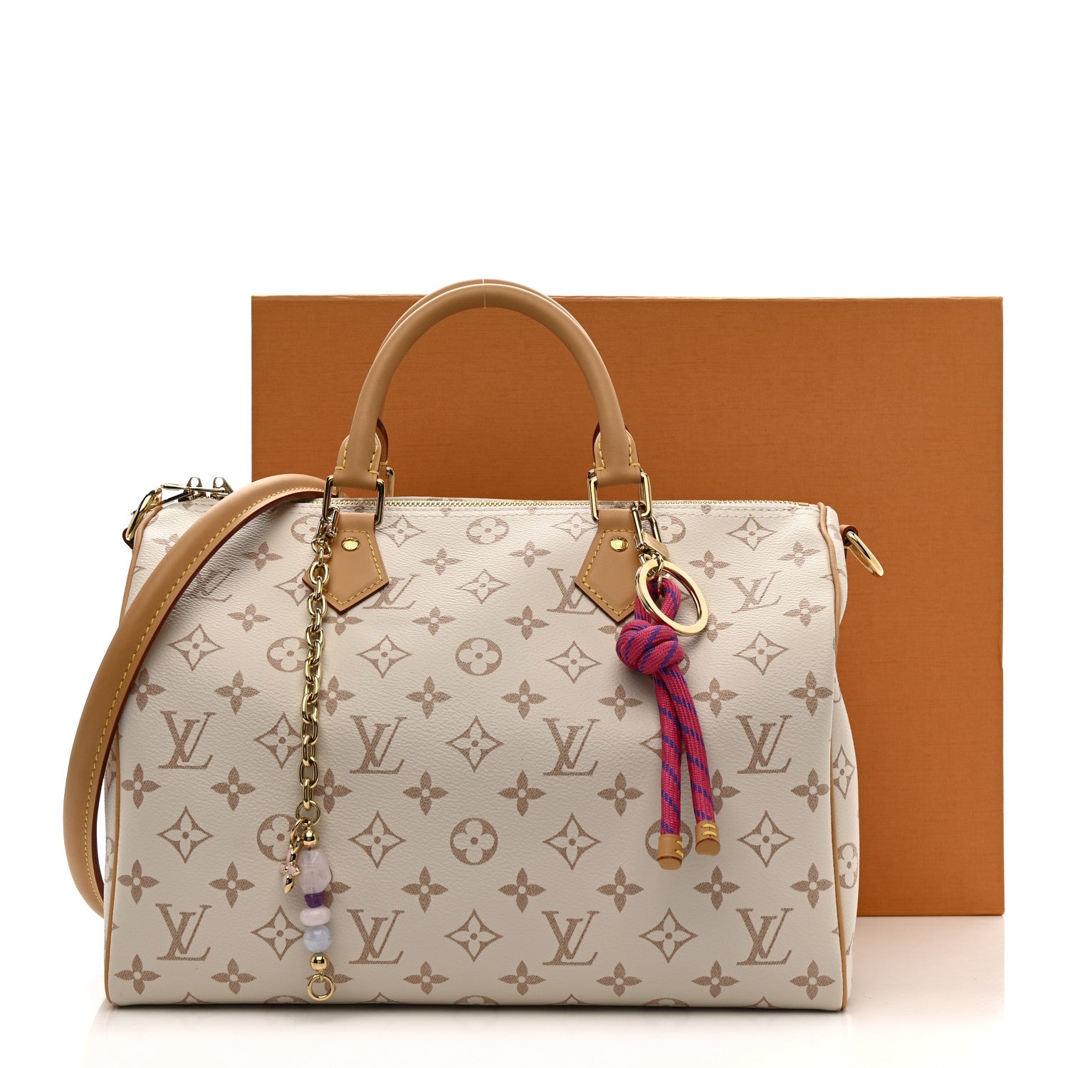 Louis Vuitton Monogram Dune Lucky Speedy Soft 30 Pink 10 of 10