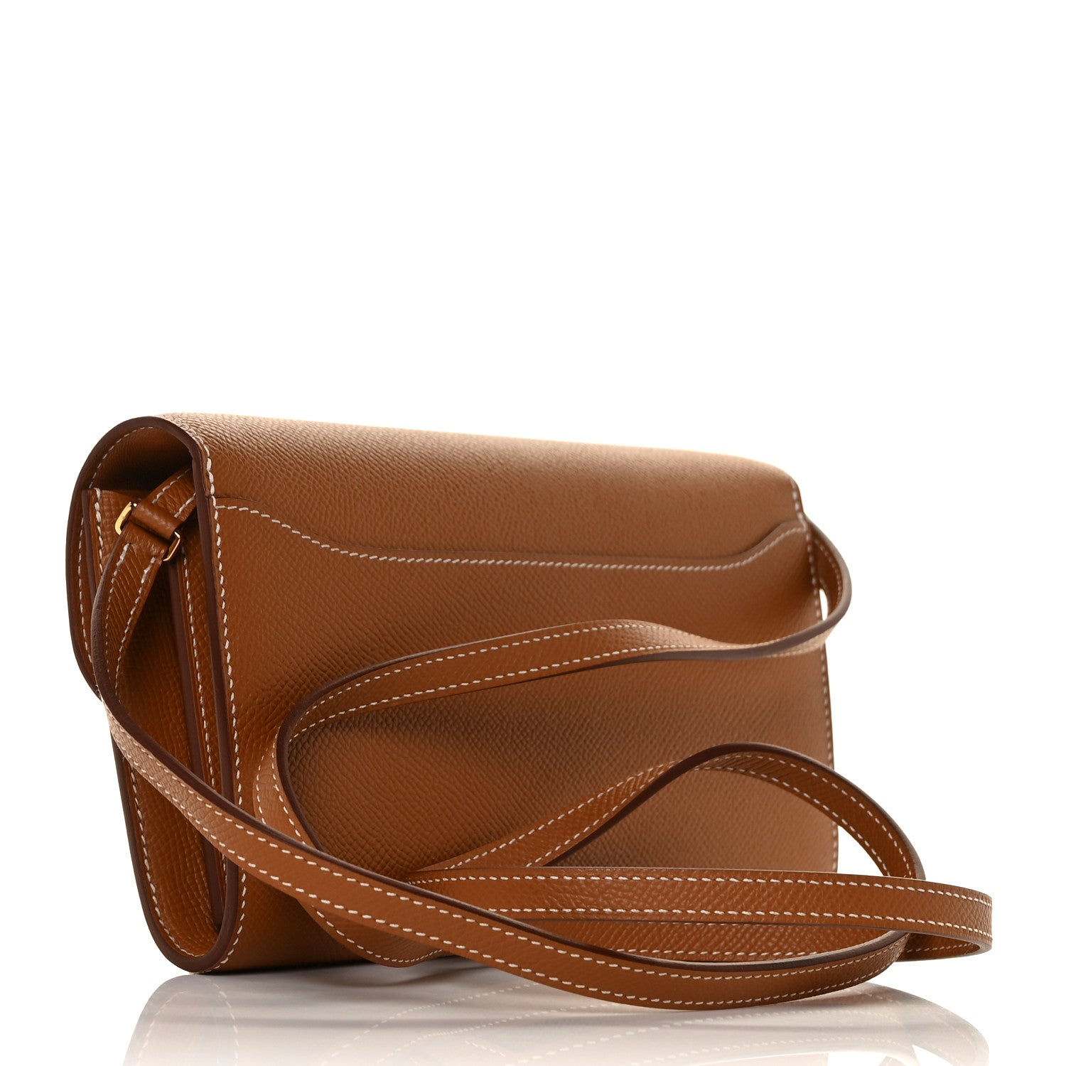 Hermes Epsom Constance Long Wallet To Go Gold 2 of 8