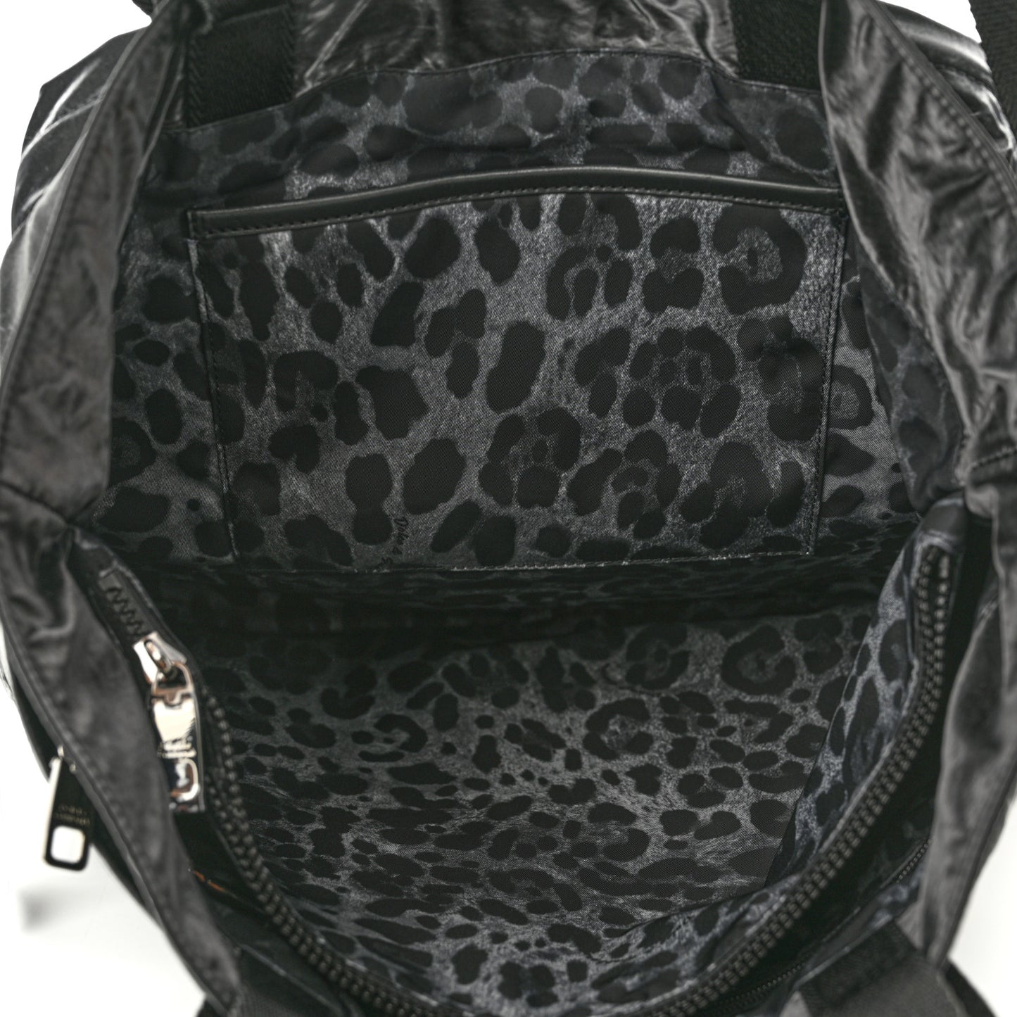 Nylon Sicilia DNA Messenger Tote Bag Black