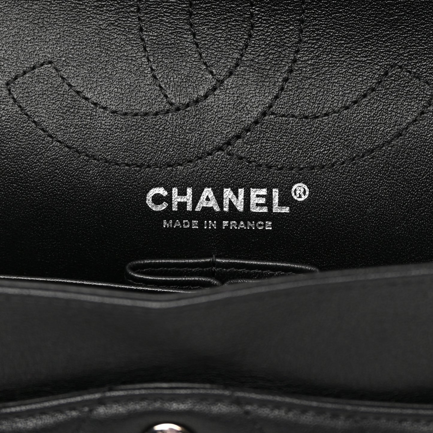 Sheepskin Chevron Quilted 2.55 Reissue 226 Flap So Black