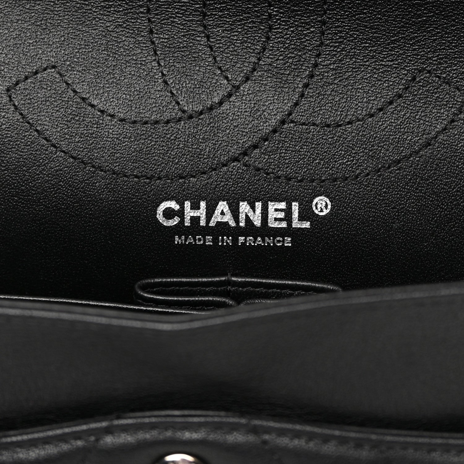 Chanel Sheepskin Chevron Quilted 2.55 Reissue 226 Flap So Black 6 of 13