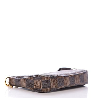 Louis Vuitton Damier Ebene Complice Trunks and Bags Mini Pochette Accessories Red 4 of 8