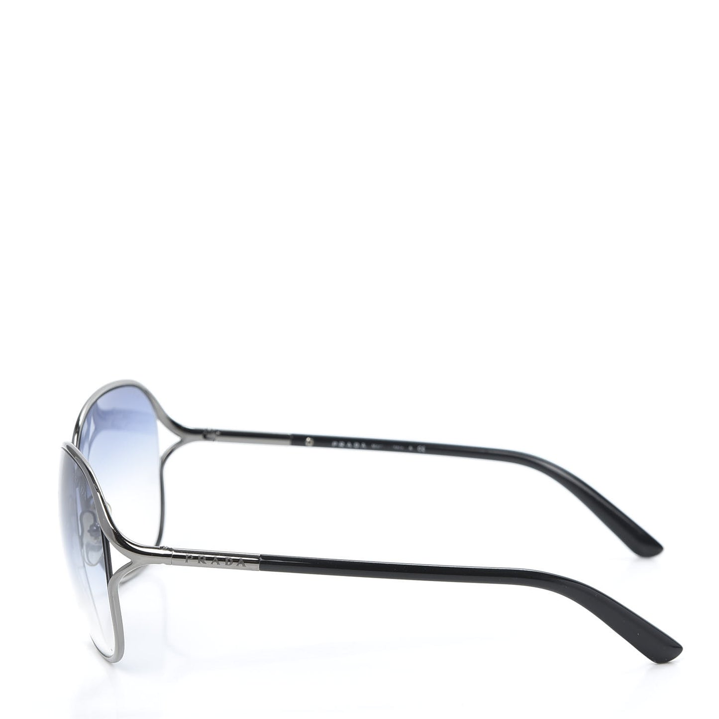 Metal Sunglasses SPR 58M Black Silver