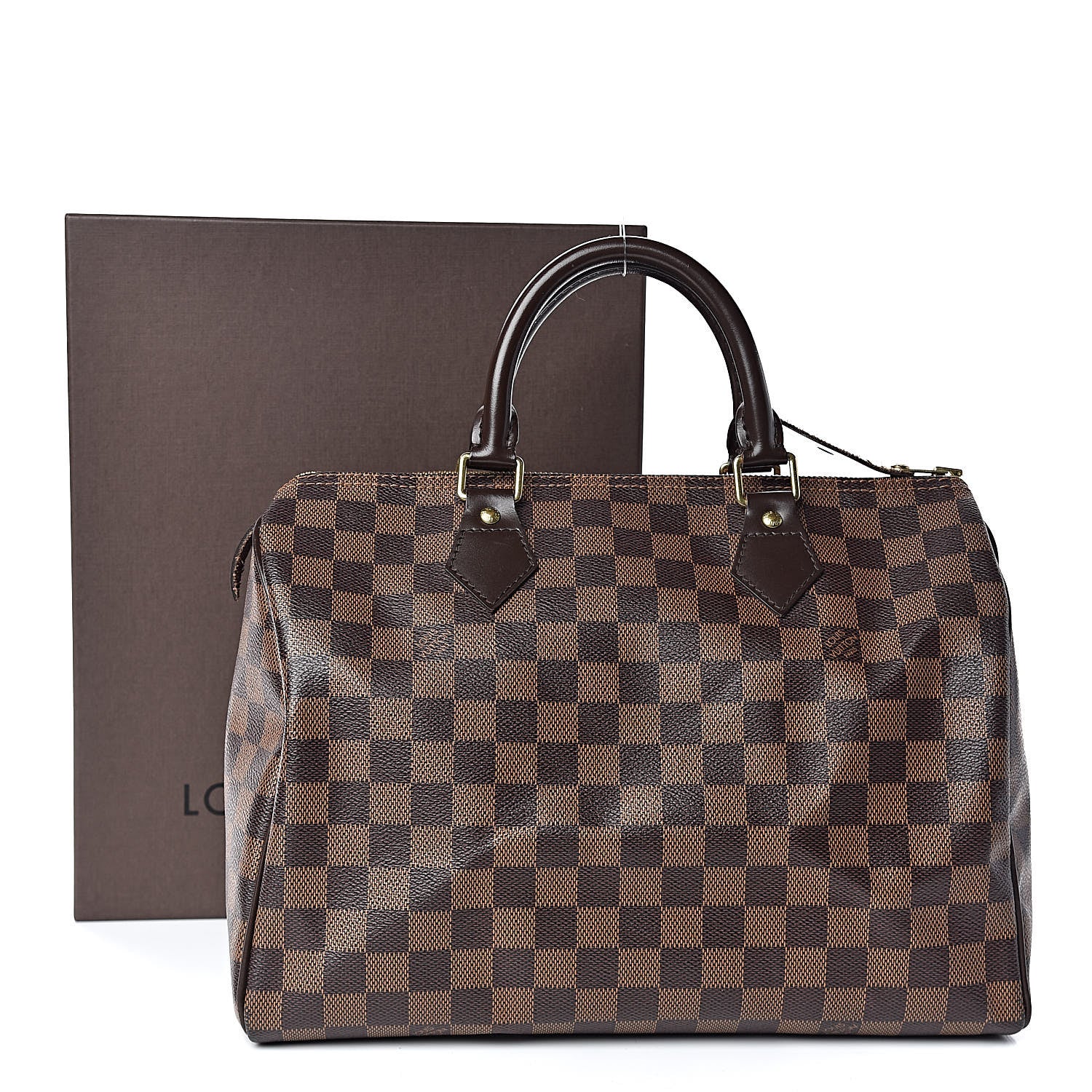 Louis Vuitton Damier Ebene Speedy 30 10 of 10
