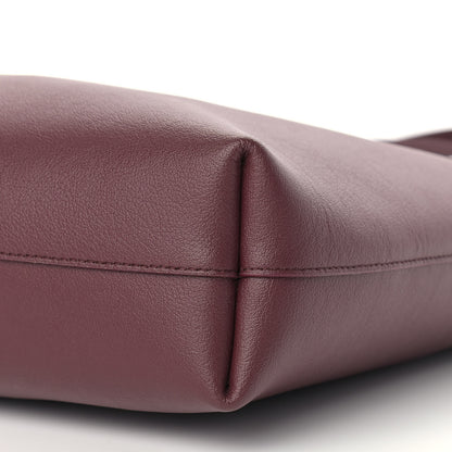 Saint Laurent Calfskin Toy Shopping Tote Dark Red 6 of 9