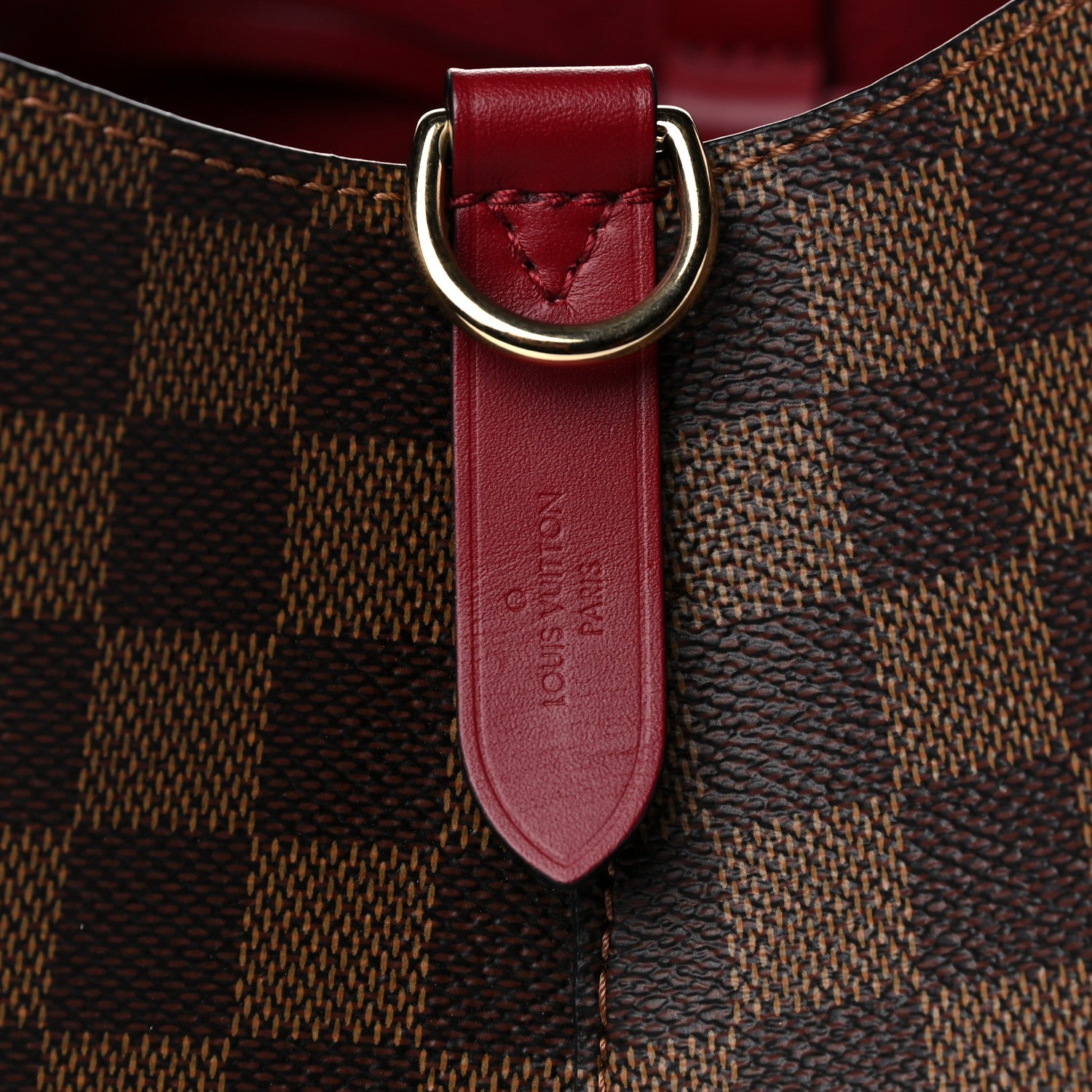 Louis Vuitton Damier Ebene Neonoe MM Cherry Berry 6 of 11