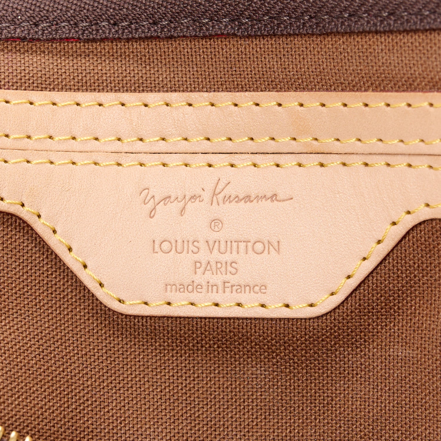 Louis Vuitton LOUIS VUITTON Monogram Kusama Town Speedy 30 Red 10 of 14