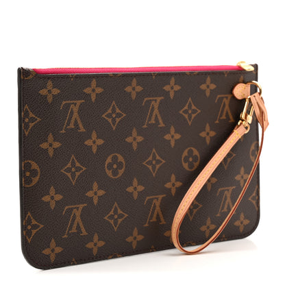 Louis Vuitton Monogram Neverfull MM GM Pochette Pivoine 3 of 7