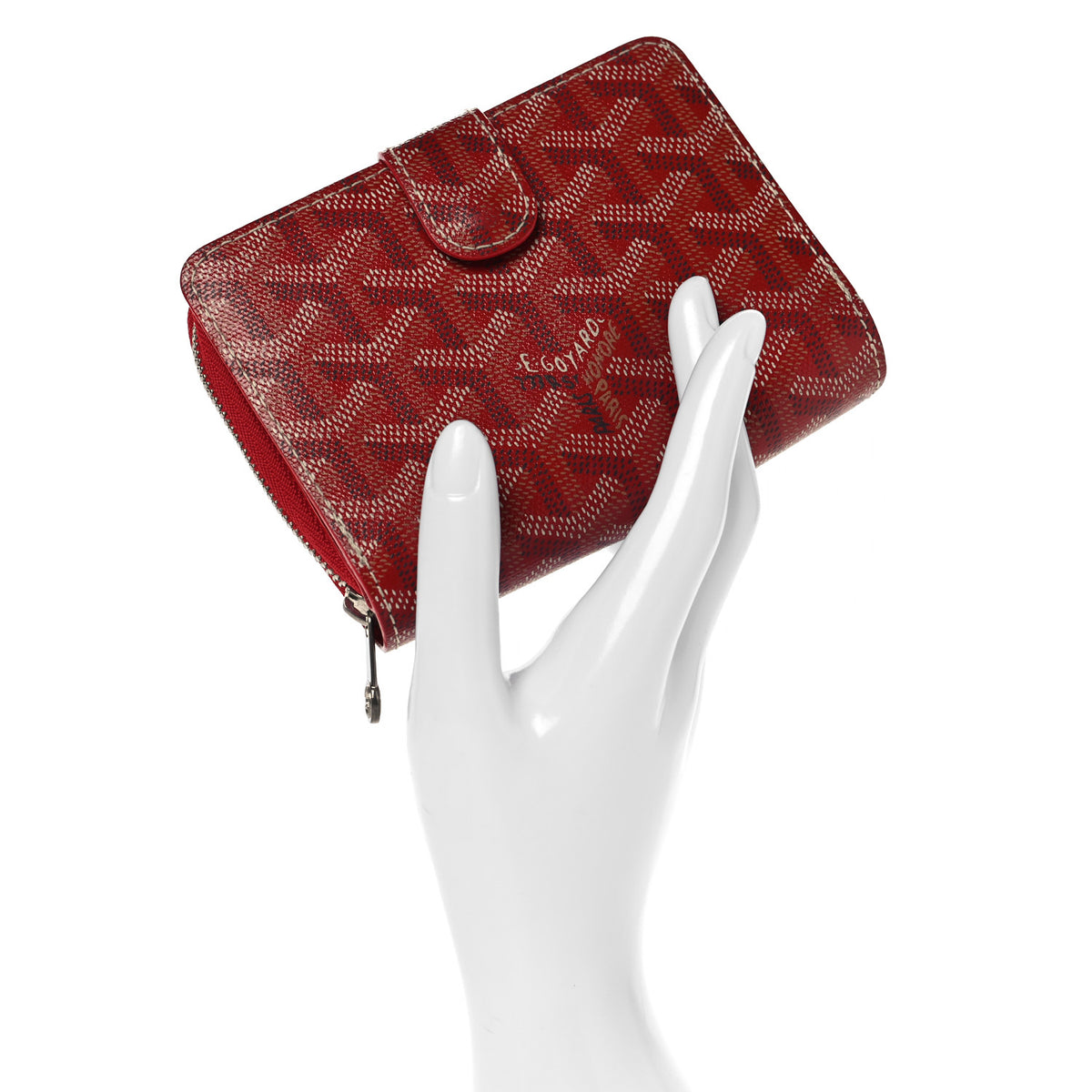 Goyardine Tuileries Wallet Red