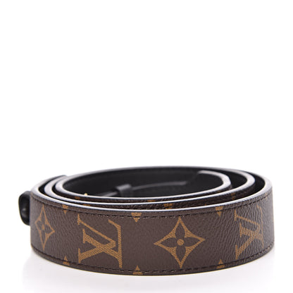 Louis Vuitton Monogram Bandouliere Shoulder Strap Black 2 of 5