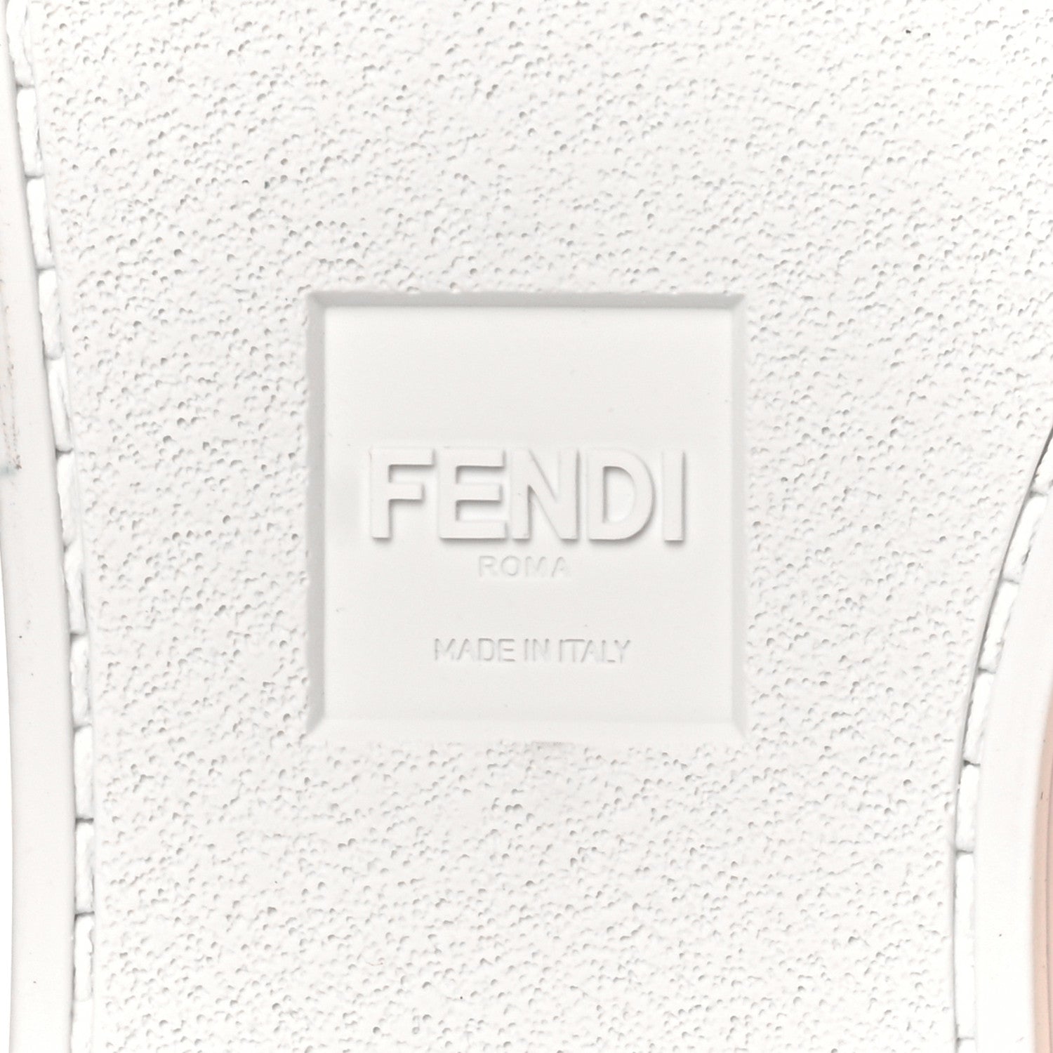 Fendi Vitello Lurex Rockoclick Slip On Sneakers 38 Lavanda 7 of 9