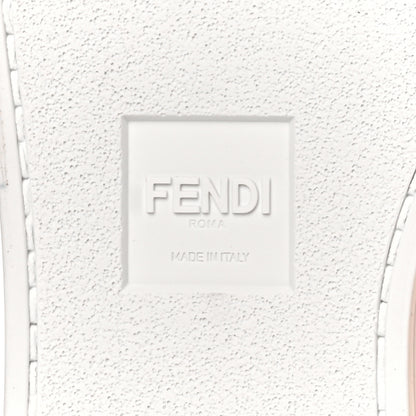 Fendi Vitello Lurex Rockoclick Slip On Sneakers 38 Lavanda 7 of 9