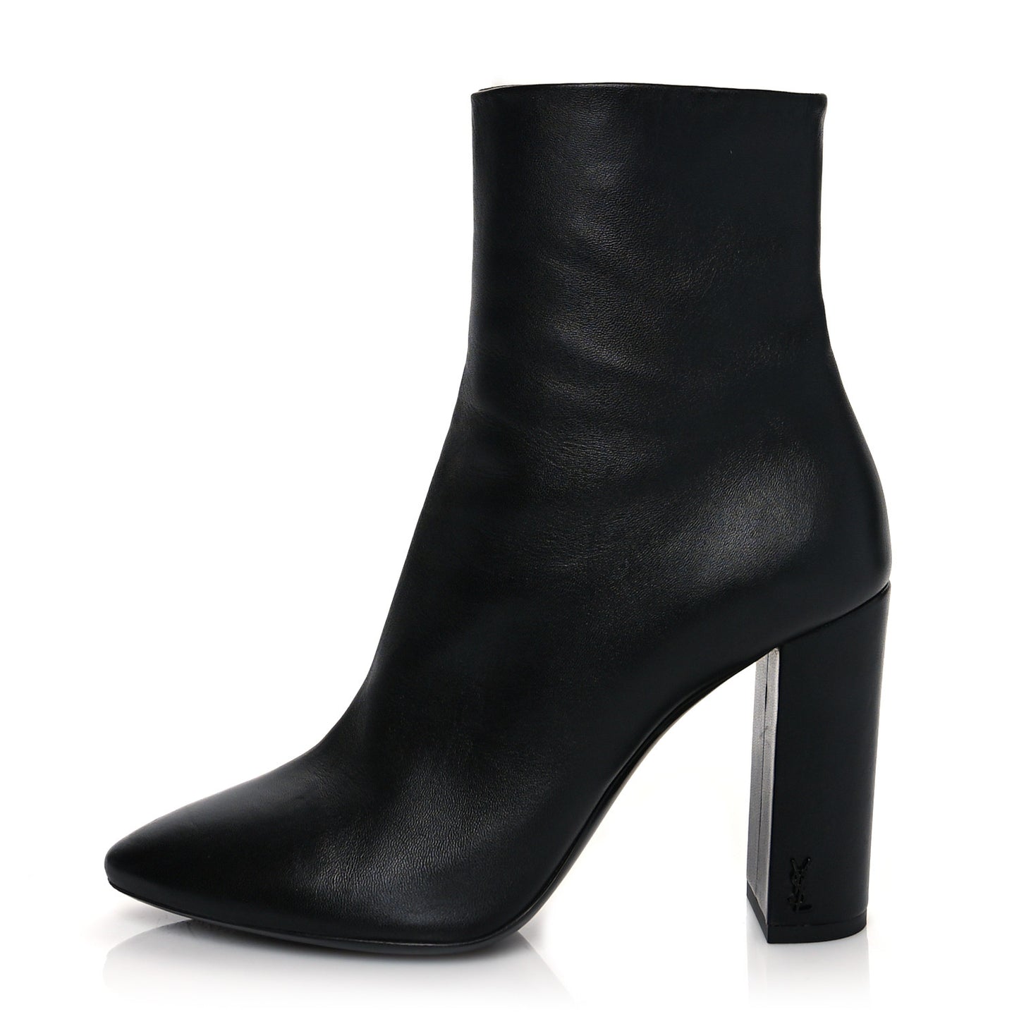 Nappa Vendome Loulou Ankle Zip Boot 40 Black