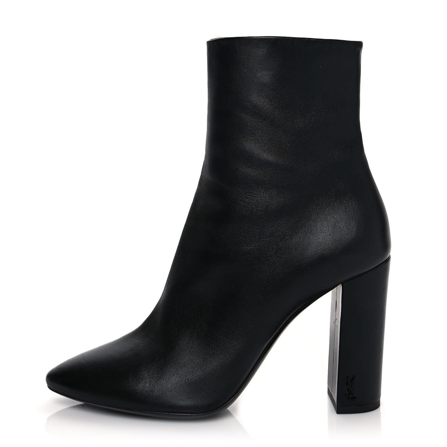 Saint Laurent Nappa Vendome Loulou Ankle Zip Boot 40 Black 1 of 7