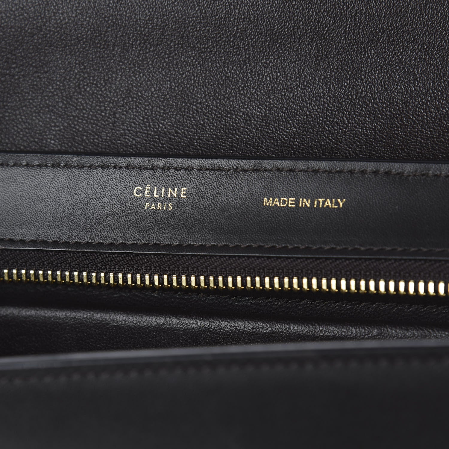 Celine Bullhide Calfskin Grained Nubuck Small Tri-Color Trapeze Taupe 7 of 11