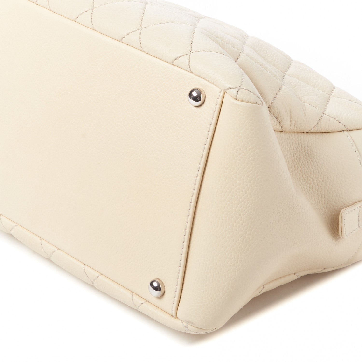 Chanel Caviar Quilted Petit Timeless Tote PTT Beige Clair 5 of 9