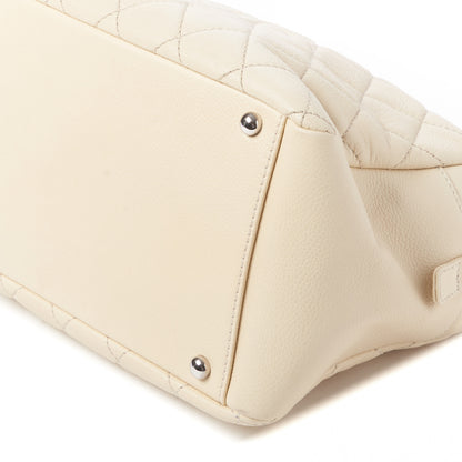 Chanel Caviar Quilted Petit Timeless Tote PTT Beige Clair 5 of 9