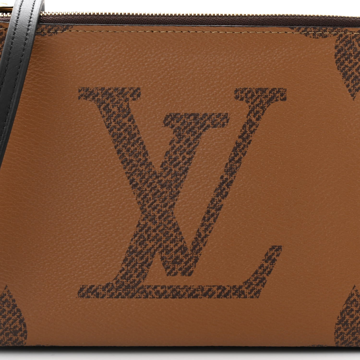 Louis Vuitton Reverse Monogram Giant Double Zip Pochette 9 of 12