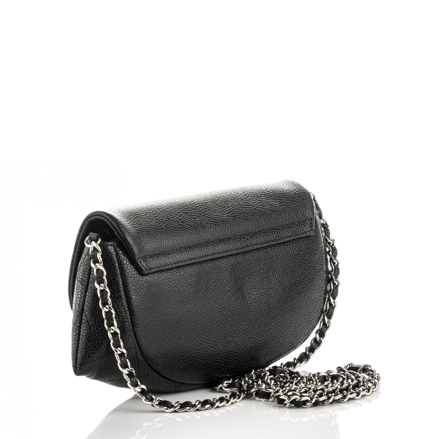 Caviar Half Moon Wallet On Chain WOC Black
