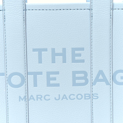 Marc Jacobs Grained Calfskin Small The Tote Bag Cloud Blue 9 of 12