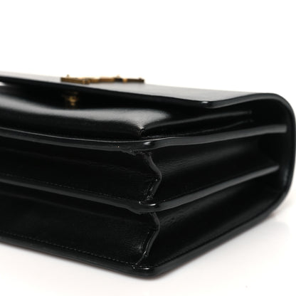 Saint Laurent Calfskin Medium Monogram Sunset Black 10 of 10
