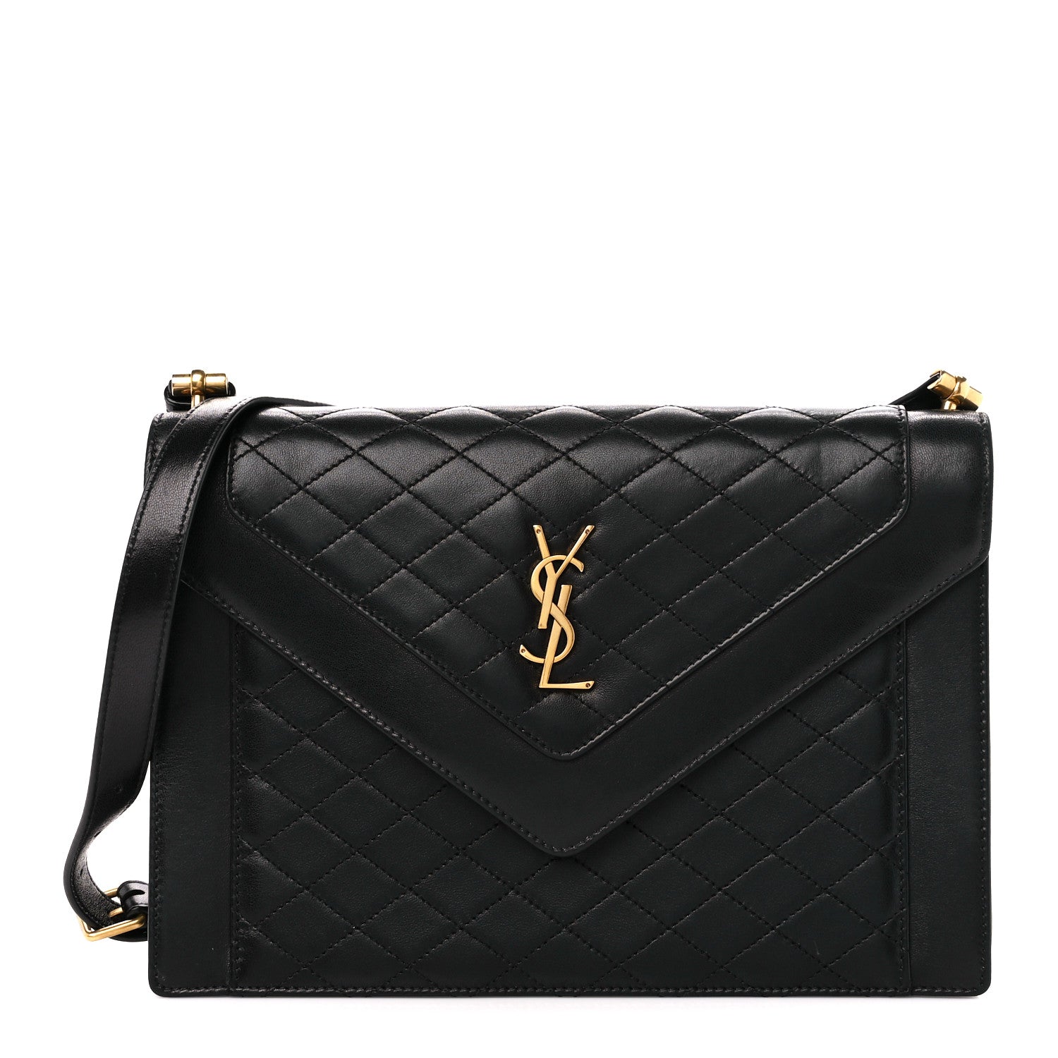Saint Laurent Lambskin Quilted Mini Gaby Satchel Black 1 of 11
