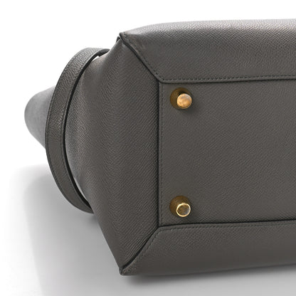 Celine Grained Calfskin Small Belt Bag Grey 6 of 8