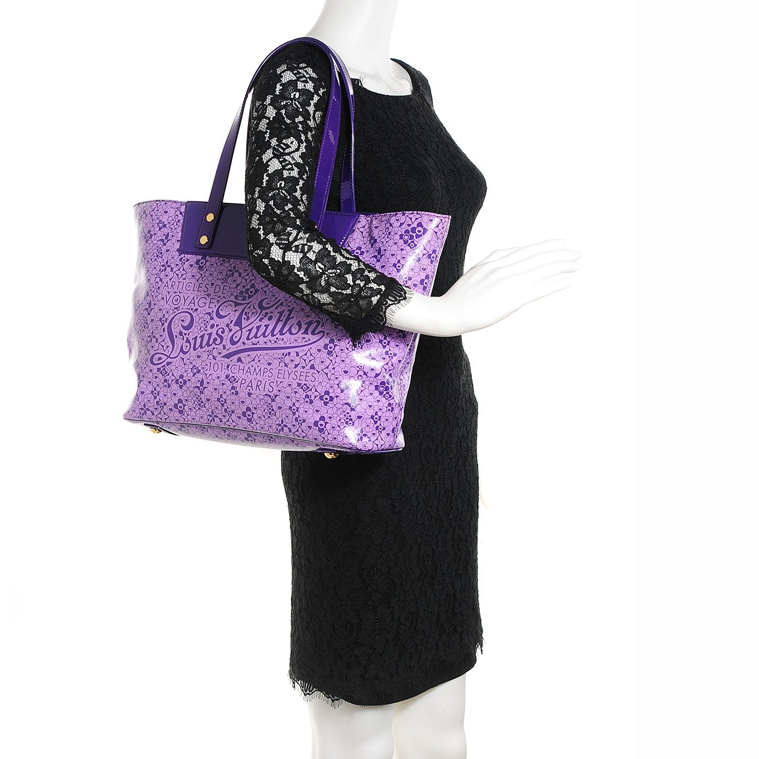Louis Vuitton Cosmic Blossom PM Violet 2 of 8