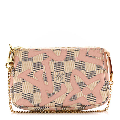 Louis Vuitton Damier Azur Tahitienne Mini Pochette Accessories 1 of 7