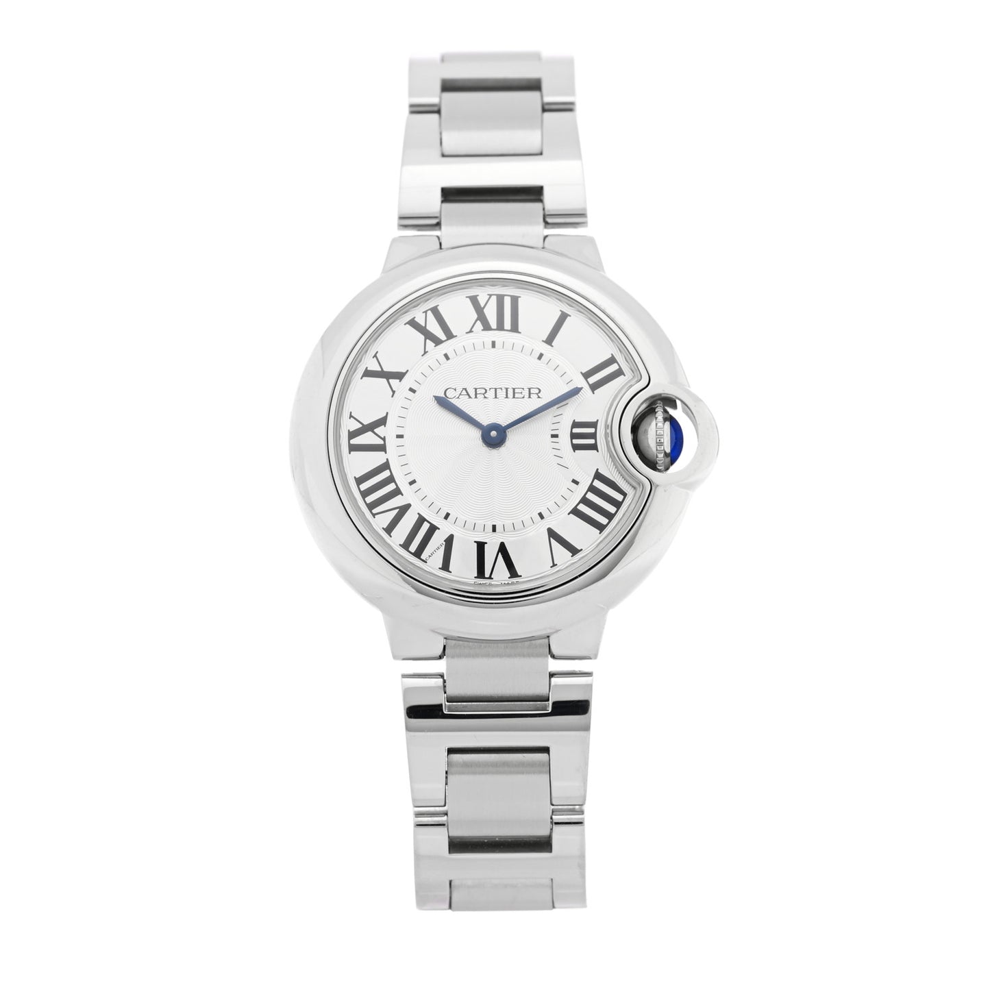 Stainless Steel 33mm Ballon Bleu De Cartier Quartz Watch