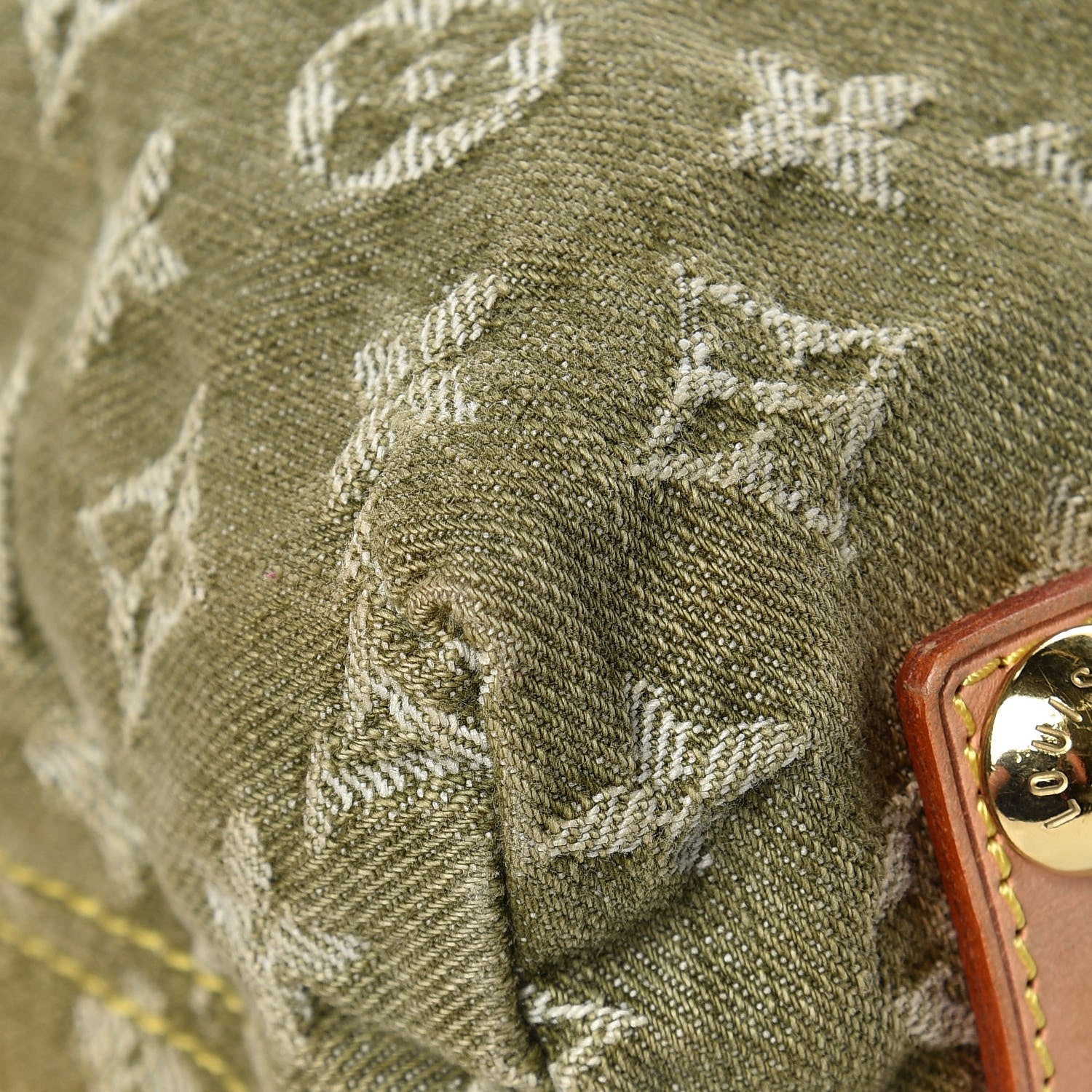 Louis Vuitton Denim Baggy GM Lichen 12 of 14