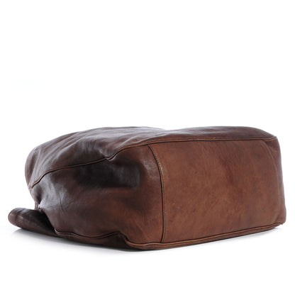 Saint Laurent Leather Large Roady Hobo Brown 4 of 8