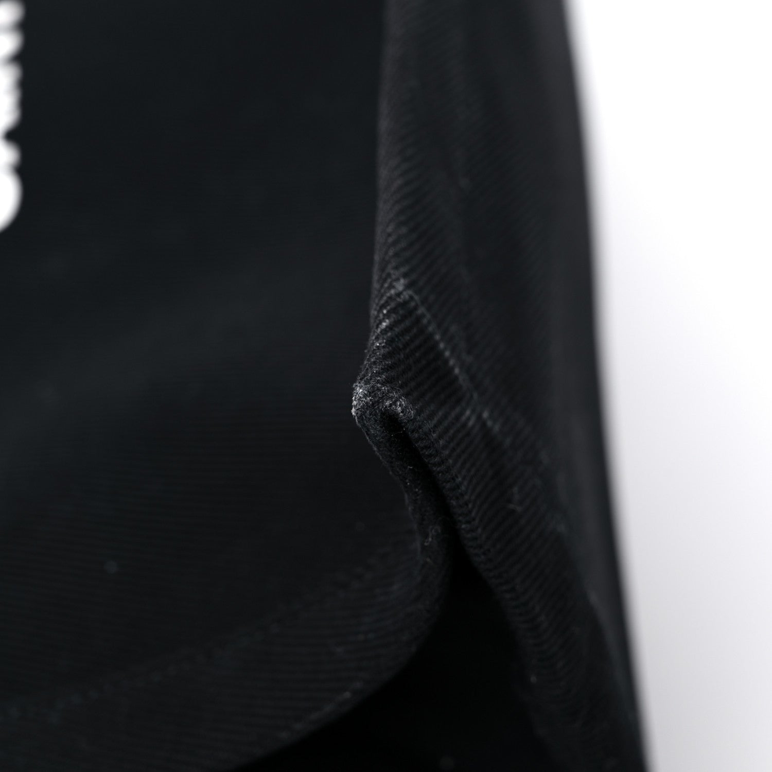 Saint Laurent Linen Calfskin Rive Gauche Tote Black 7 of 19