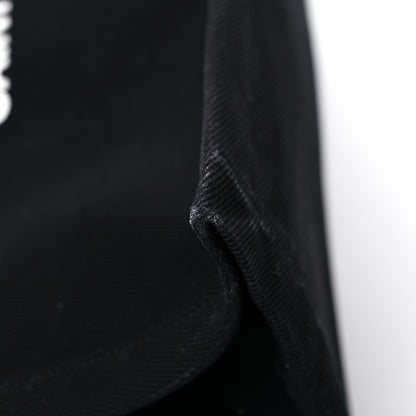 Saint Laurent Linen Calfskin Rive Gauche Tote Black 7 of 19