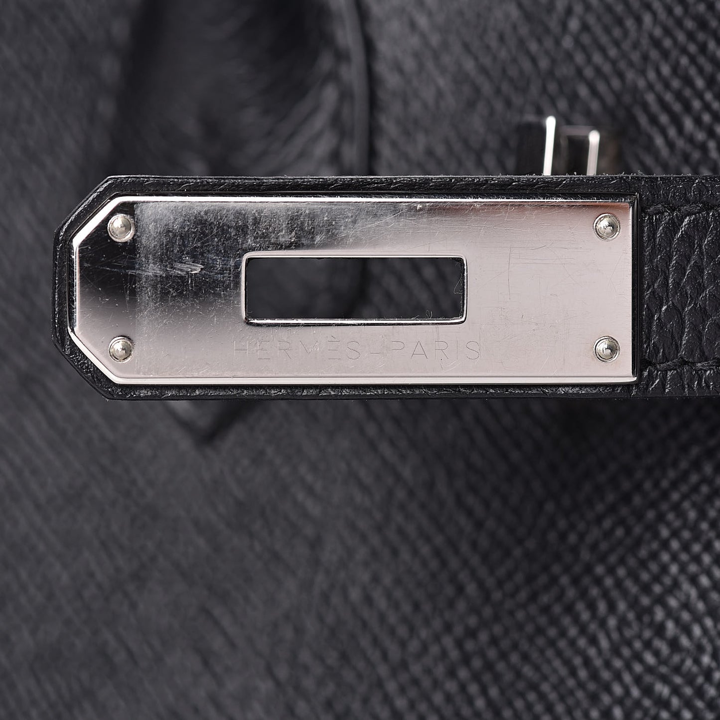 Epsom Birkin 30 Black