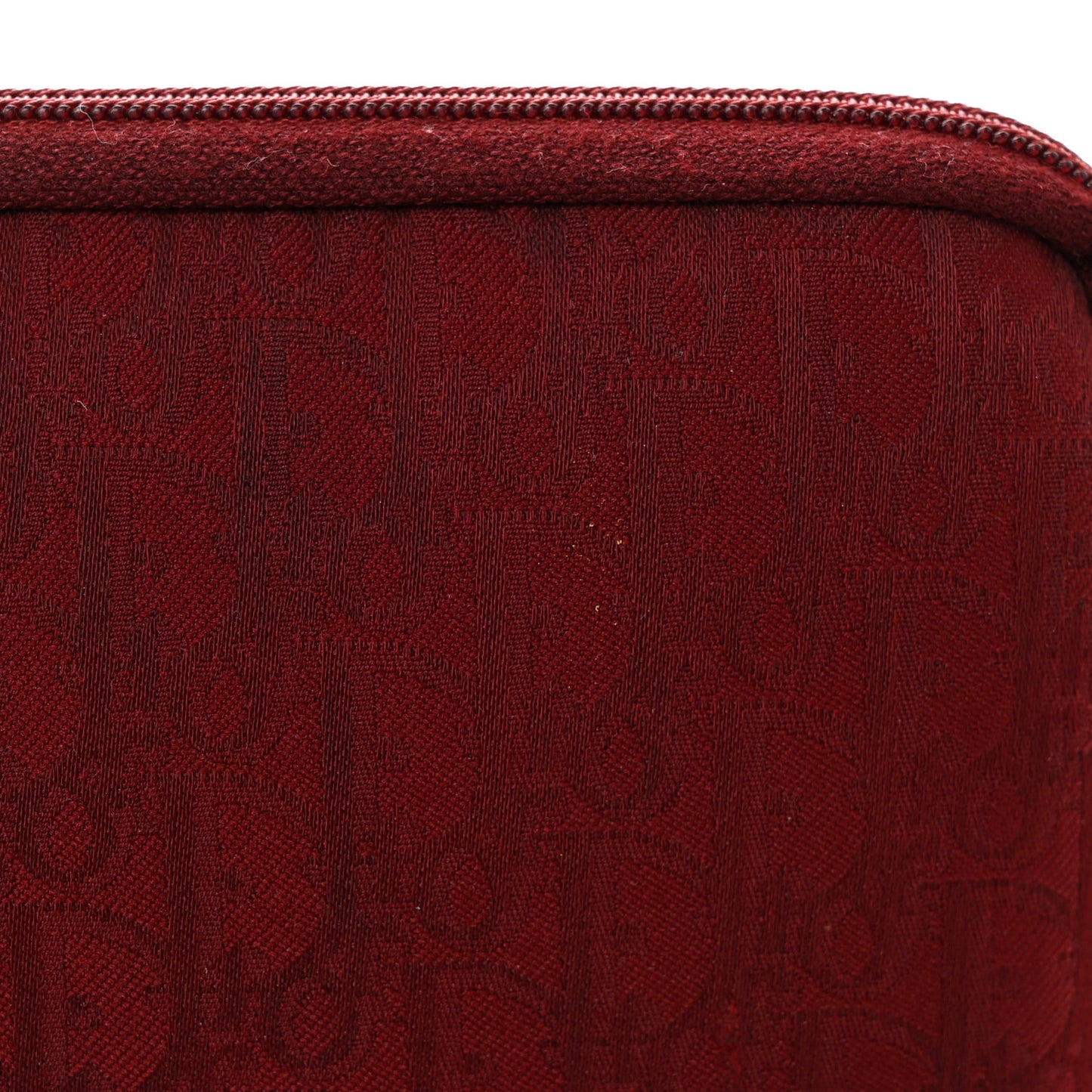 Monogram Pouch Red