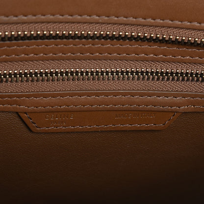 Celine Smooth Calfskin Tri-color Micro Luggage Brown 6 of 18