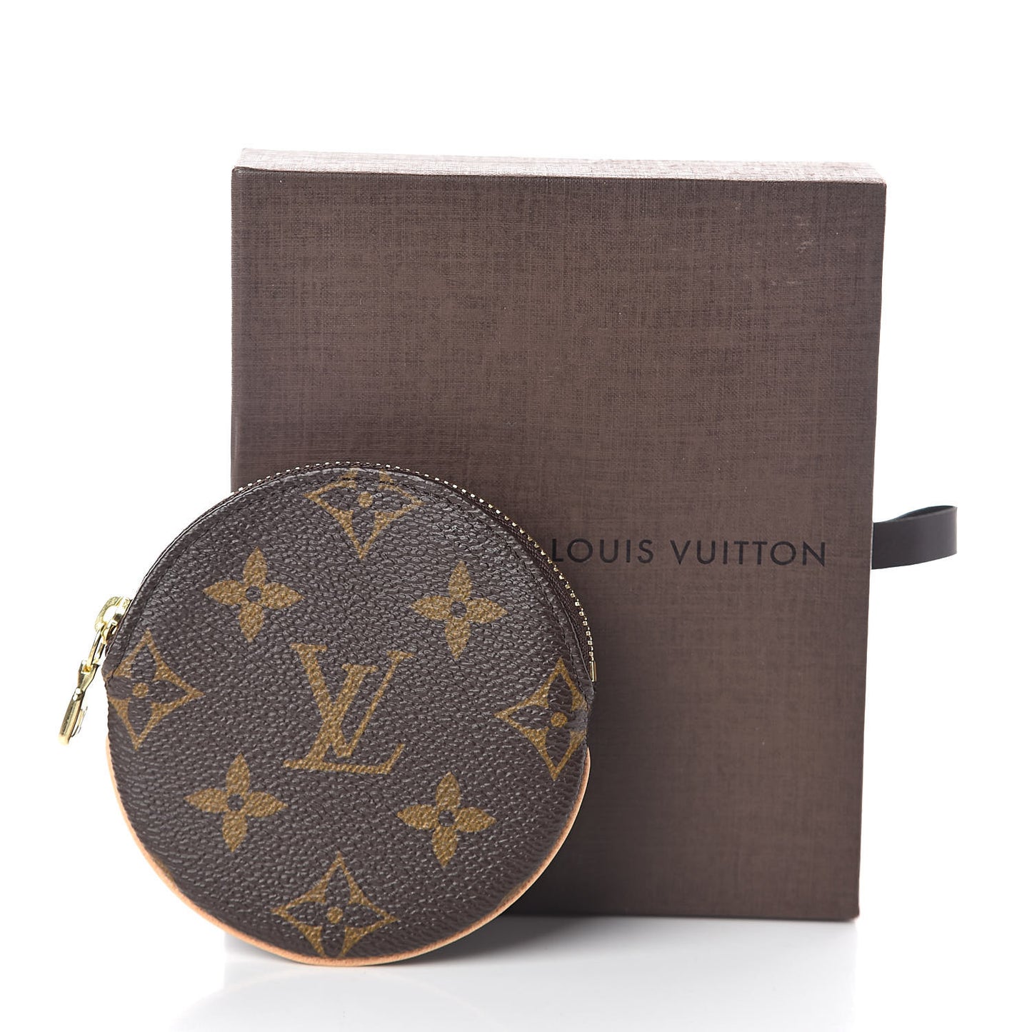 Monogram Round Coin Purse