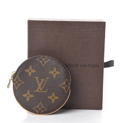 Louis Vuitton Monogram Round Coin Purse 7 of 7