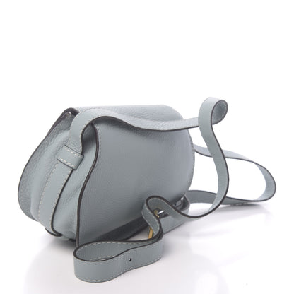 Chloe Calfskin Mini Marcie Round Crossbody Bag Faded Blue 3 of 11