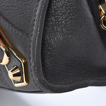 Balenciaga Chevre Gold Metallic Edge Hardware Mini City Gris Acier 9 of 10