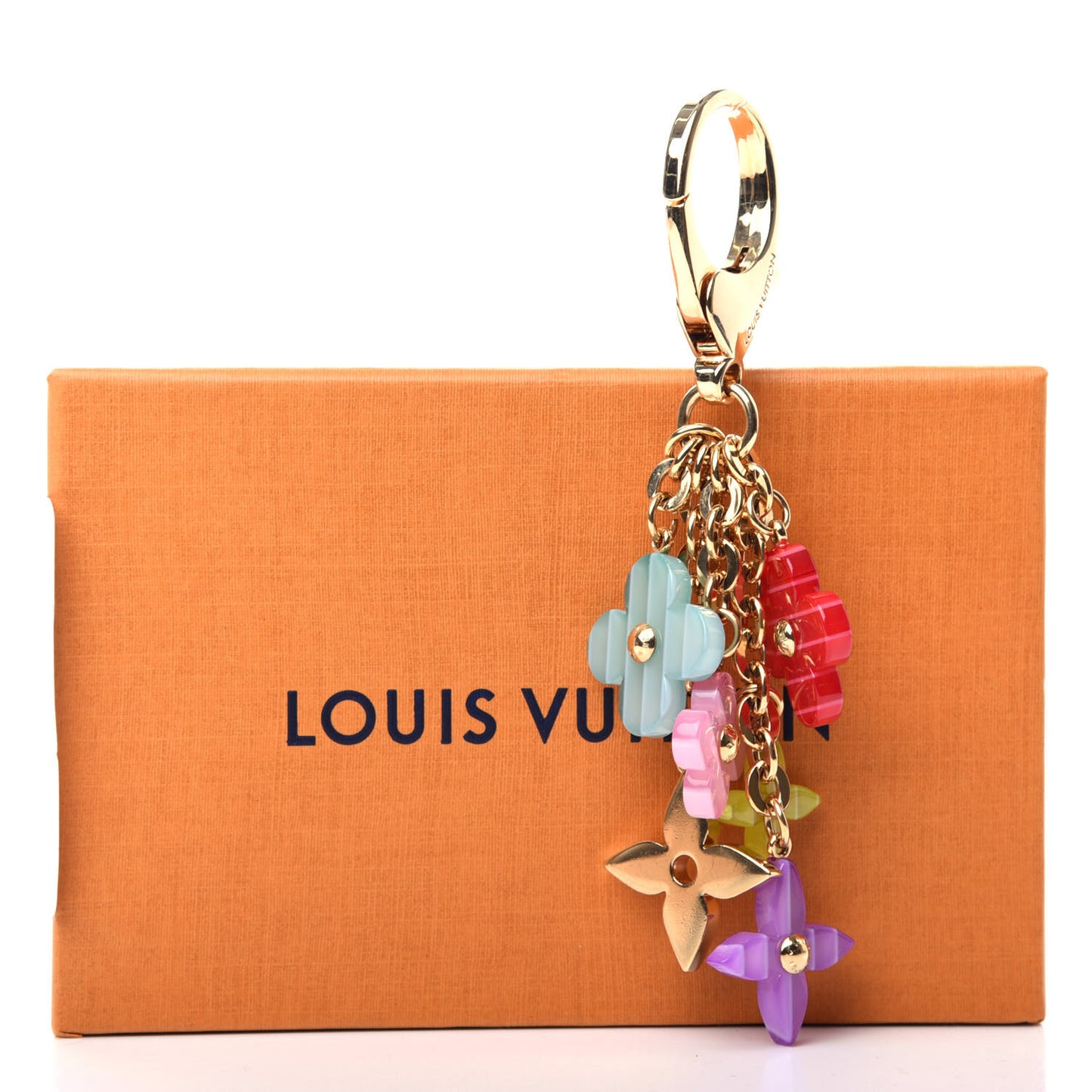 Pop Flower Bag Charm Multicolor