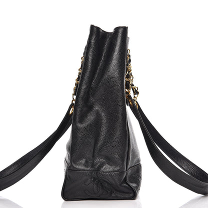 Chanel Caviar Shoulder Bag Black 34 of 35