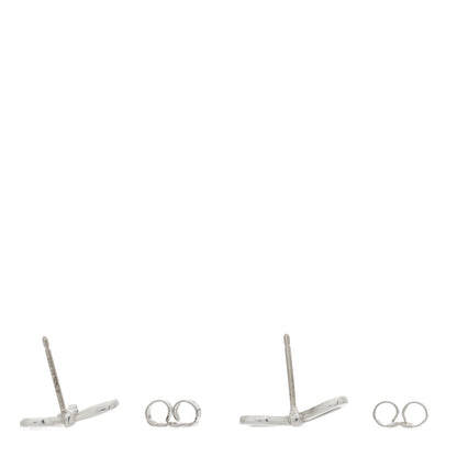 Tiffany Sterling Silver Bow Earrings 3 of 5