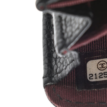 Chanel Caviar Quilted Gusseted Card Holder Black 7 of 7